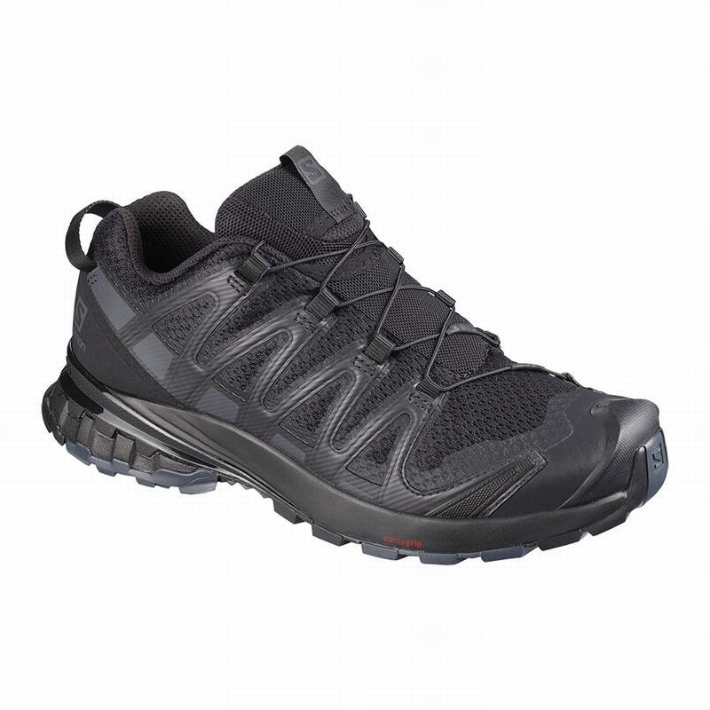 Salomon Israel XA PRO 3D V8 - Womens Hiking Shoes - Black (LQYT-37129)